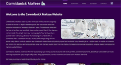 Desktop Screenshot of carmidanickmaltese.com