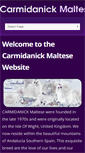 Mobile Screenshot of carmidanickmaltese.com